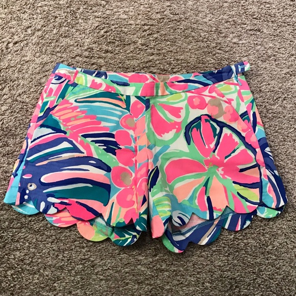 Lilly Pulitzer Pants - Lilly Pulitzer Magnolia Short Exotic Garden 2